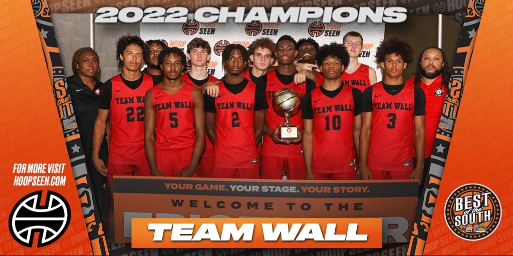 16U Platinum Best of the South Champs Team Wall HoopSeen